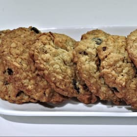 P Duckett's outstanding oatmeal raisin cookies (second) item
