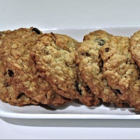 P Duckett's outstanding oatmeal raisin cookies (first) item