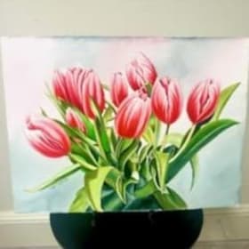 Carol Creel Painting "Tulip" item