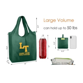 Green Re-usable Foldable Bag item