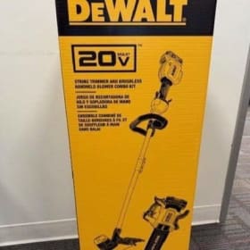 Dewalt 20V Corless Trimmer and Blower Donated by DEA item