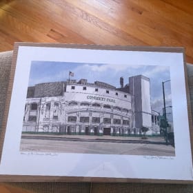Comiskey Park Print item
