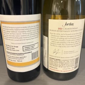 Lot #6 2022 Ferrari-Carano Cabernet  et Jordan Chardonnay item