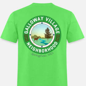 Green T-shirt no hashtag item