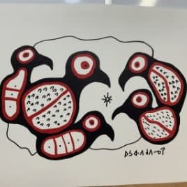 2 x Norval Morrisseau Framed Serigraphs item