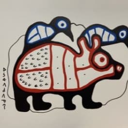 2 x Norval Morrisseau Framed Serigraphs item