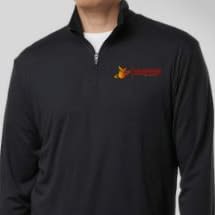 Black Quarter Zip-Up (Pre-Order) item