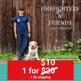 Firefighters and Friends Calendar item