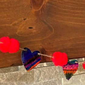 Collaborative Student Work "String of Love" item