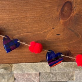 Collaborative Student Work "String of Love" item