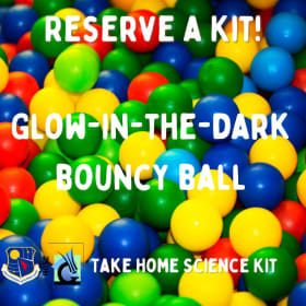 Glow-In-The-Dark Bouncy Ball Take-Home Science Kit item