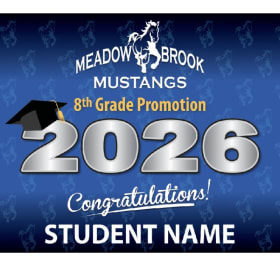 8th Grade Yard Signs - Personalized item
