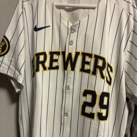 Trevor Megill signed game jersey item