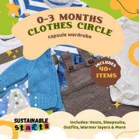0-3 Months Clothes Circle Capsule Wardrobe item