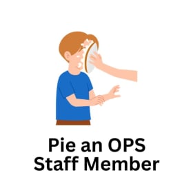 Pie an OPS Staff Member item
