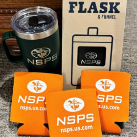NSPS YETI Tumbler, Flask and Can Koozies item