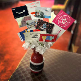 Vase of Gift Cards item