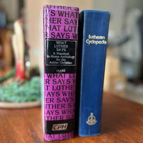 "Lutheran Cyclopedia" and "What Luther Says" Books item