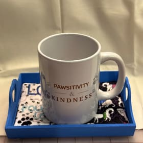 Love is a 4 Legged Word "Mug Rug" item