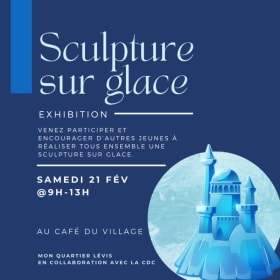 Sculpture sur glace - 21 fév @9h-13h item
