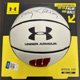 Signed Greg Gard Basketball item