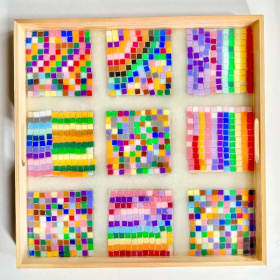Collaborative Grades – B 14.5" x 14.5" Mosaic Tray item