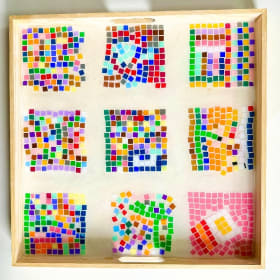 Collaborative Grades – C 15" x 15" Mosaic Tray item