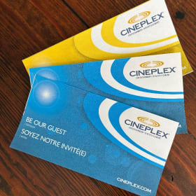 Cineplex 2 Adult Movie Passes and Popcorn item