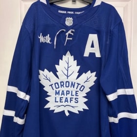 Morgan Rielly Signed Toronto Maple Leaf Jersey item