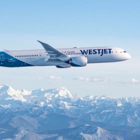 1. One roundtrip flight for two anywhere WestJet flies! item
