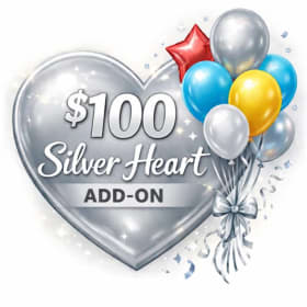 Silver Heart Donor item