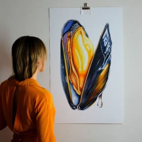 Mussel Sunrise by Gabriella Anouk item