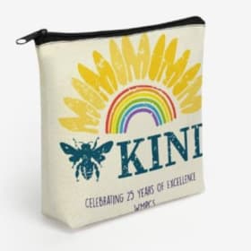 Linen "Bee Kind" Bag item