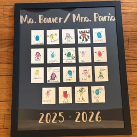 25. Art Piece from Mrs. Paris' 3rd Grade Class item