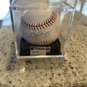 David Murphy Signed Baseball item