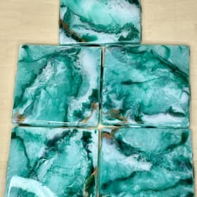 Marble Look Coasters item