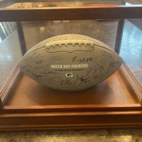 Autographed Green Bay Packers Football item