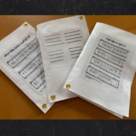 Handcrafted Hymn Greeting Card Set item