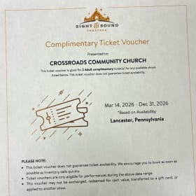 2 Sight & Sound Tickets item