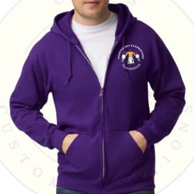 Photo of Painted Sky Zip Up Hoodie