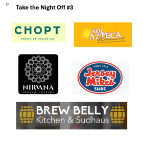 Take the Night Off #3 item