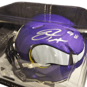 Signed Vikings Helmet item