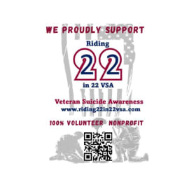 2X - 5X T-Shirt Support Riding 22 in 22 VSA item