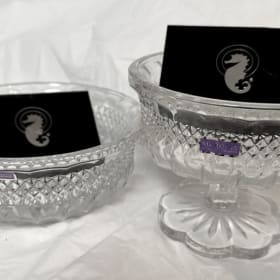 3 Pieces of Waterford Crystal with New Stickers item