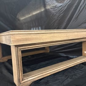 Teak Outdoor Patio Table – 27" x 27" x 11" item