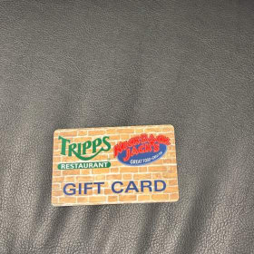 #1- $25 Gift Card – Kickback Jack’s or Tripp’s Restaurant item