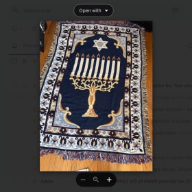 Light bedspread item