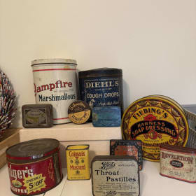 Lot of 11 Vintage/Antique Tins item