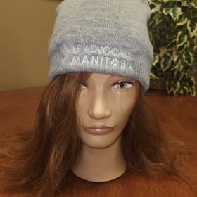 Black Sherpa lined Toque Grey item