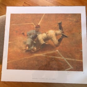 “Play At The Plate” Print item